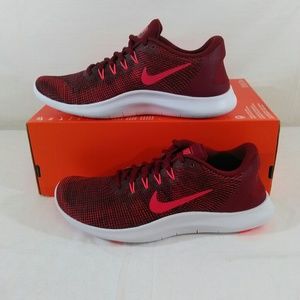NEW Womens Nike Flex 2018 RN shoes size 9.5 red